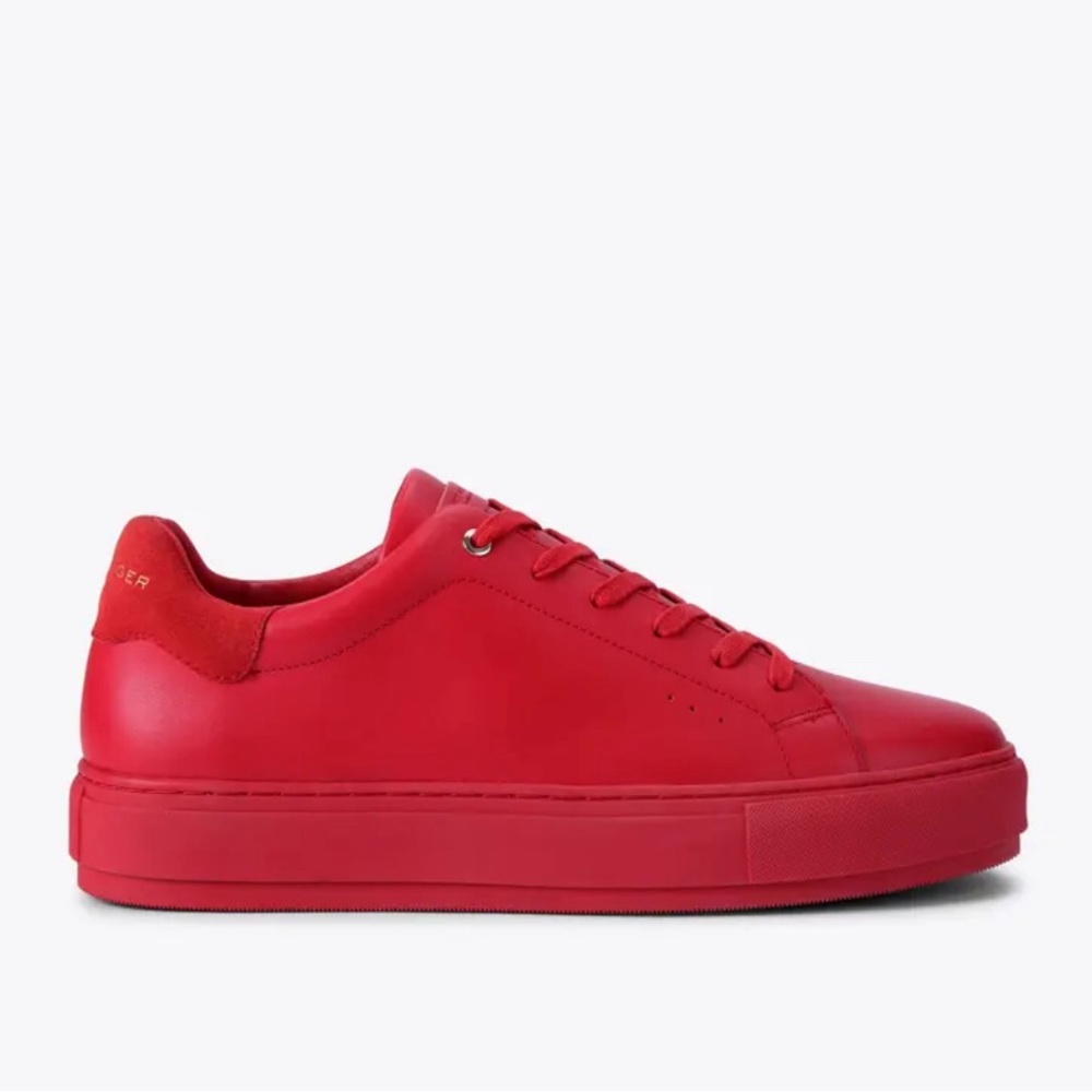 Kurt Geiger Vibrant Red Sneakers